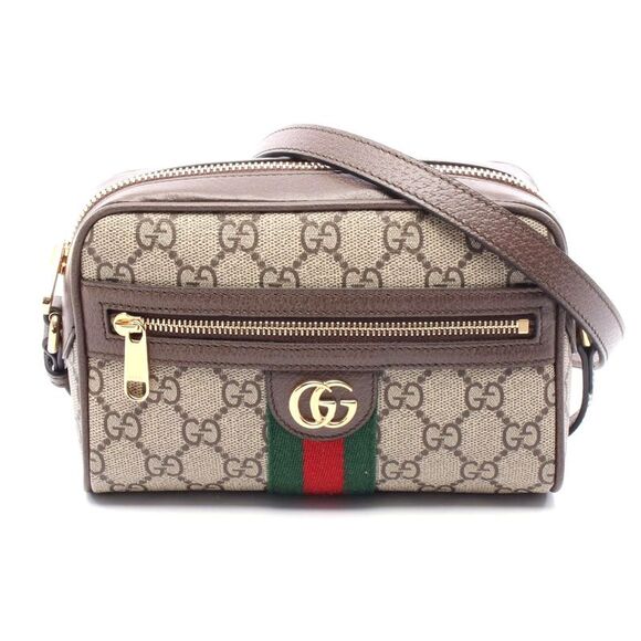Gucci Ophidia GG Supreme Mini Shoulder Bag - Picture 1 of 4